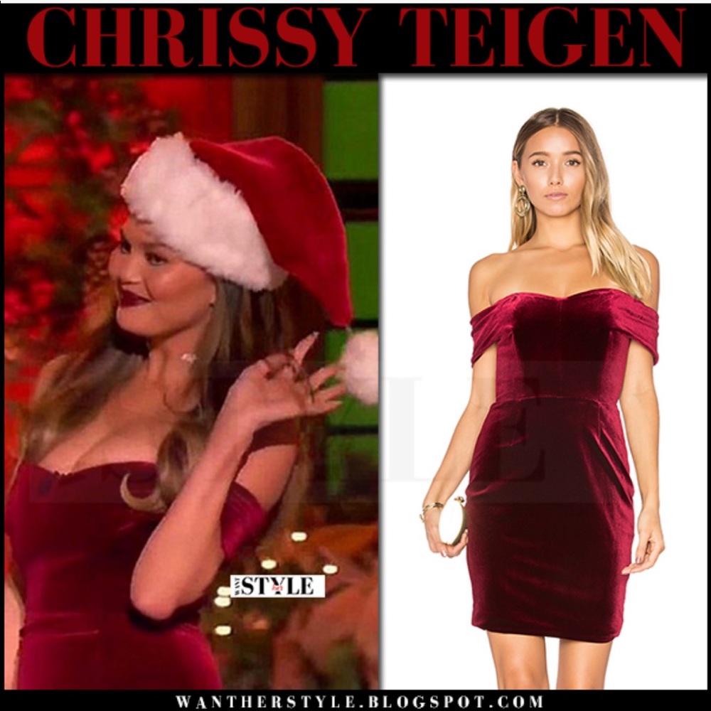 Brand New! Nicholas Burgundy Velvet Dress Size 2